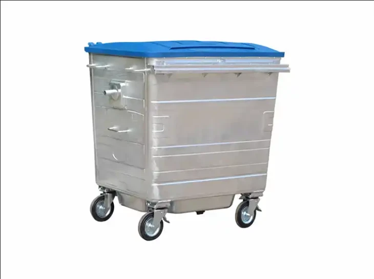 Commercial Steel Trash Cans