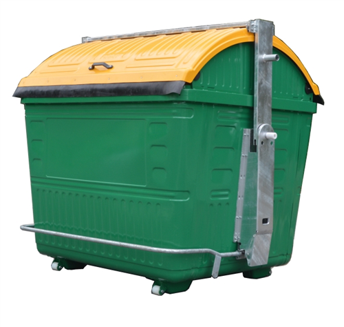 Egyedi szín/logó 2400/3200 literes ipari mobil szemetes